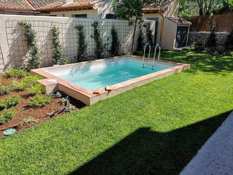 Вилла La Alberca Casa Con Jardin Y Piscina Тенсуэла Экстерьер фото